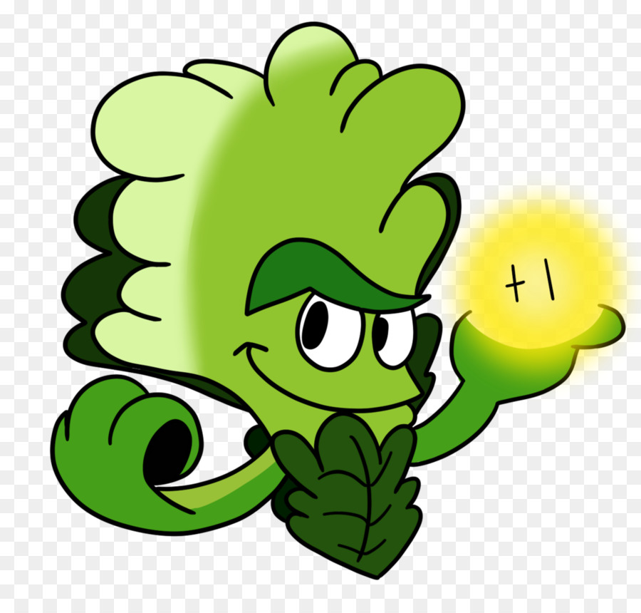 Personnage De Feuille De Dessin Animé，Vert PNG