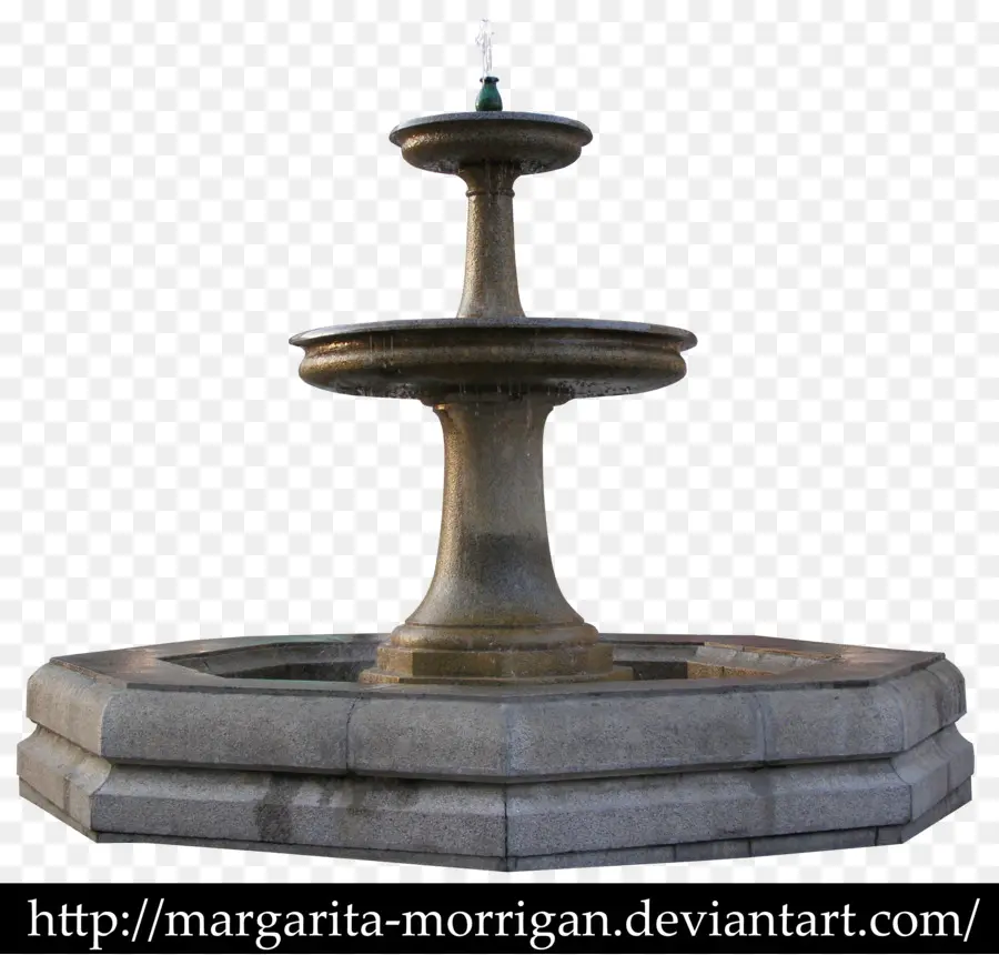 Fontaine En Pierre，Eau PNG