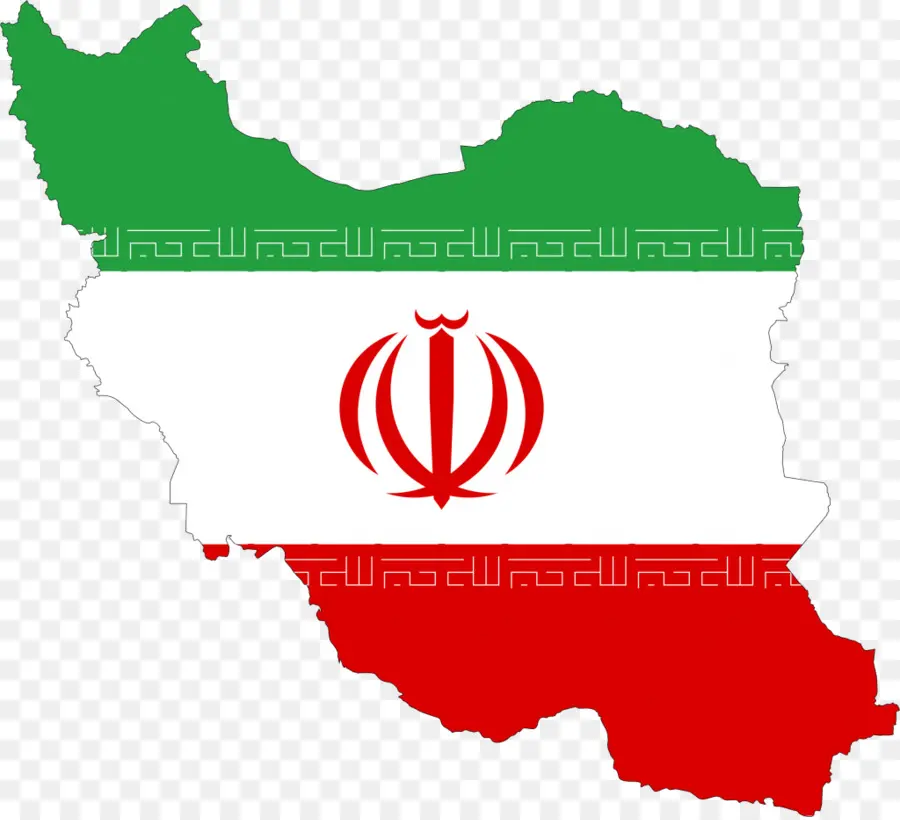 Carte De L'iran，Drapeau PNG