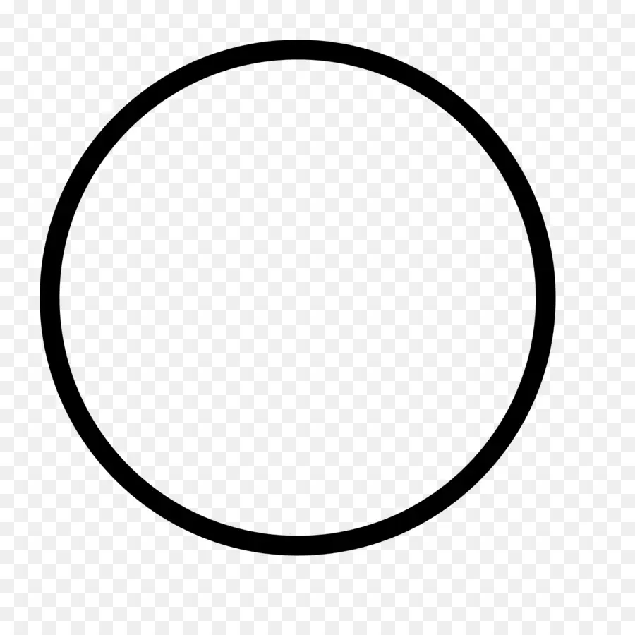 Cercle Noir，Rond PNG