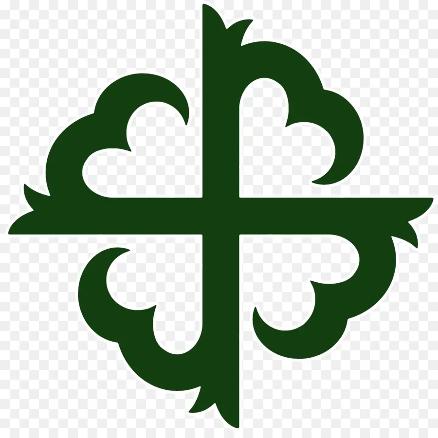 Symbole De La Croix Verte，Conception PNG