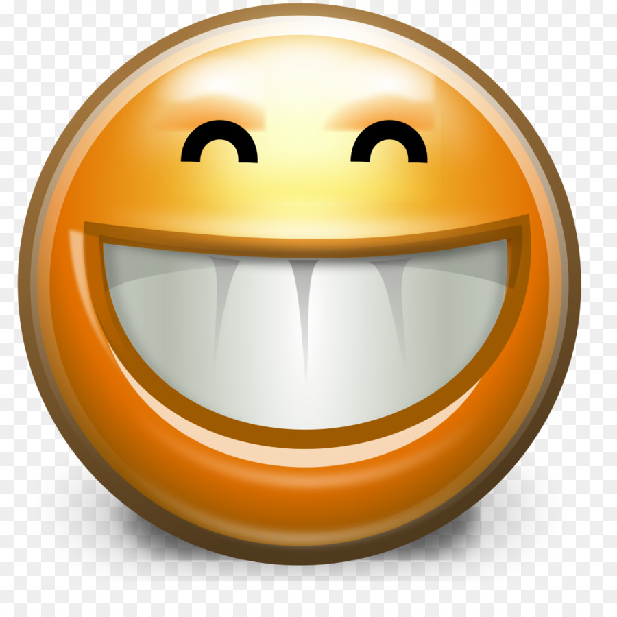 Emoji Riant，Sourire PNG