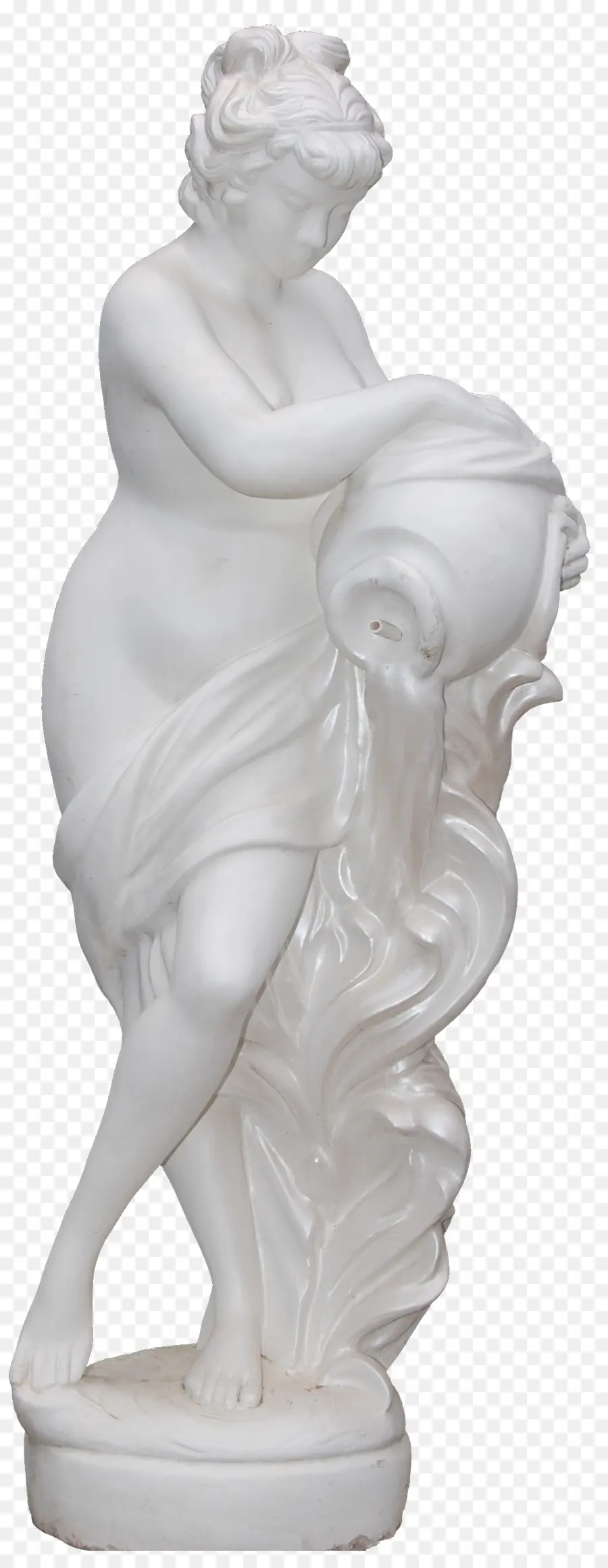 Statue Blanche，Femme PNG