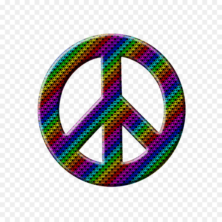 Symbole De Paix Coloré，Paix PNG