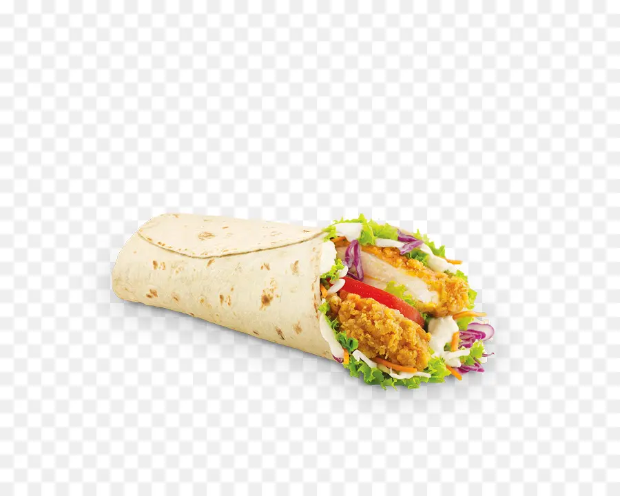 Wrap Au Poulet，Tortilla PNG