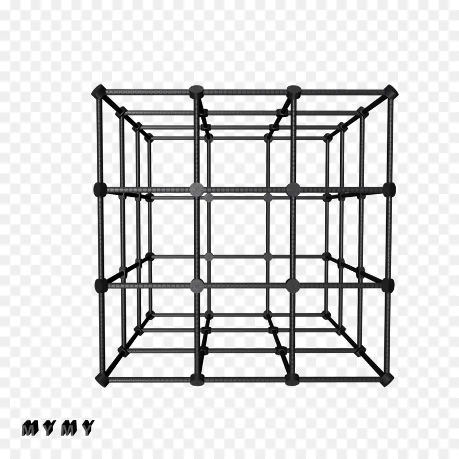 Cage，L Espace Tridimensionnel PNG