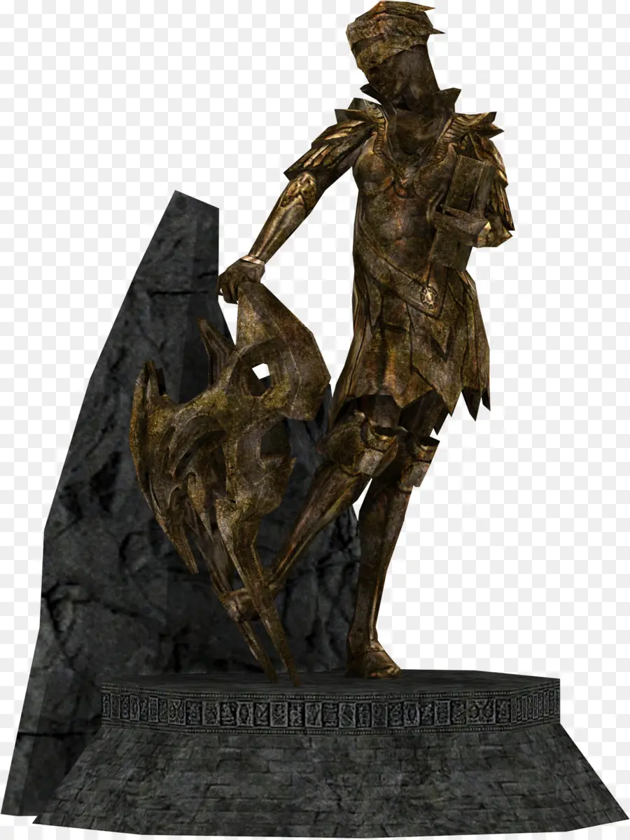 Statue De Chevalier，Sculpture PNG