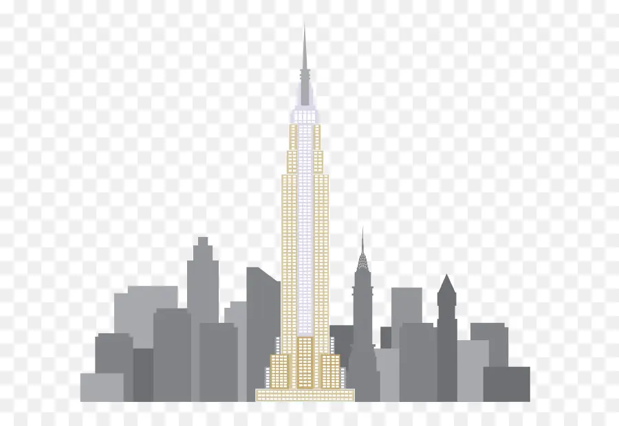 L Empire State Building，Chrysler Building PNG