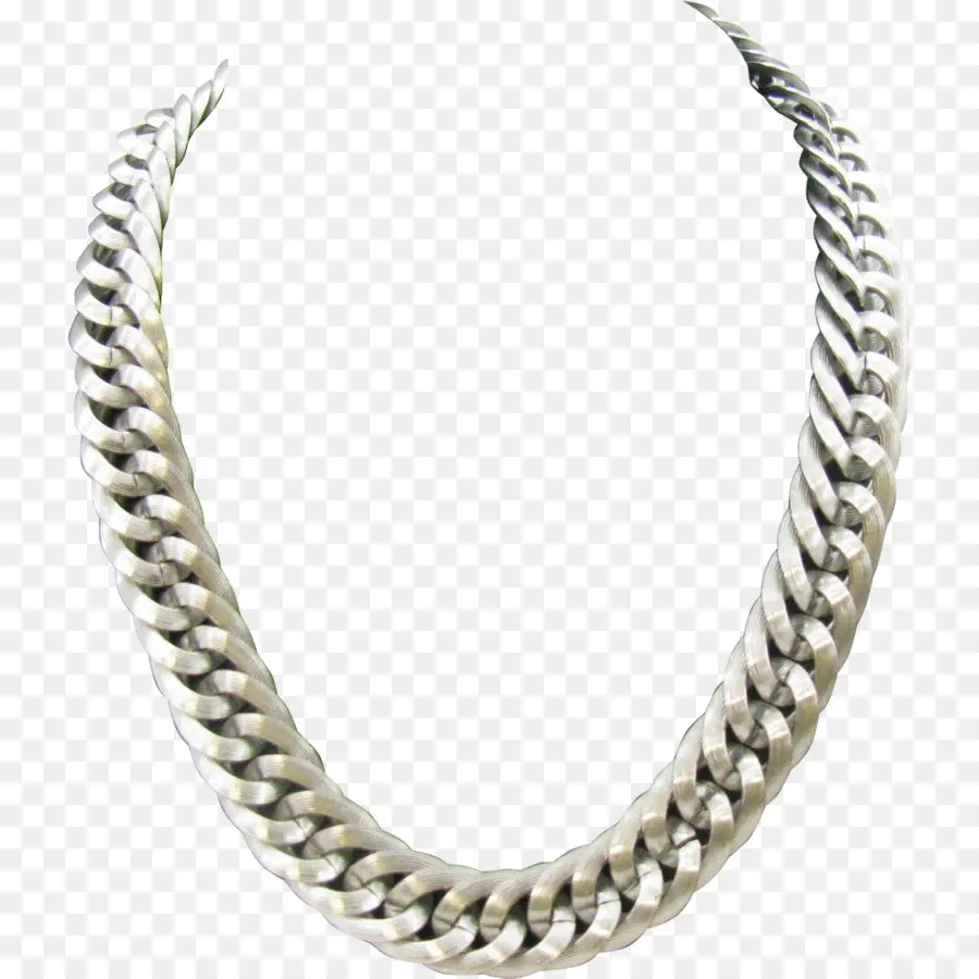 Chaîne En Argent，Collier PNG