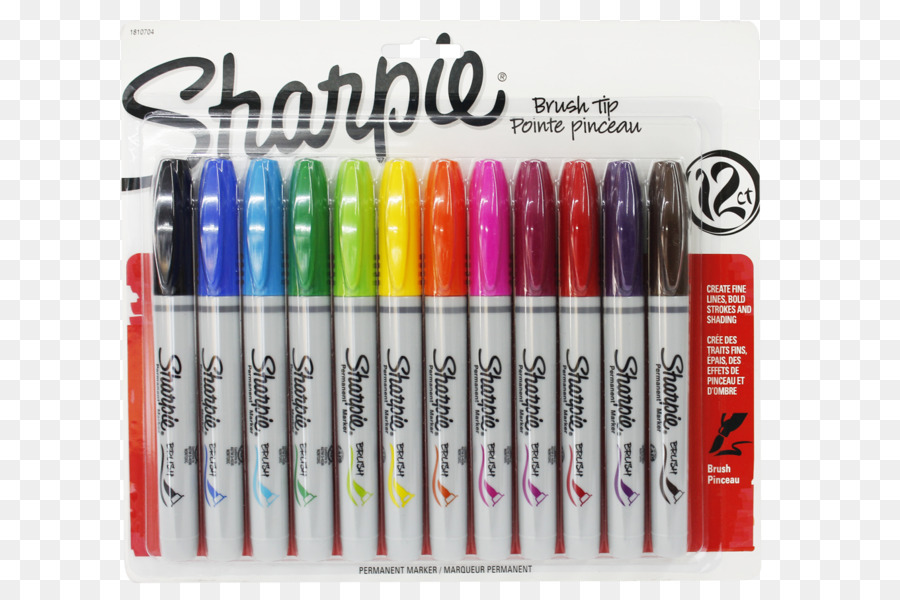 Marqueurs Sharpie，Couleurs PNG