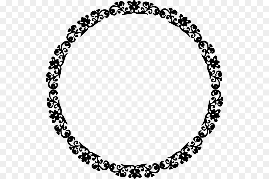 Cercle Décoratif，Modèle PNG