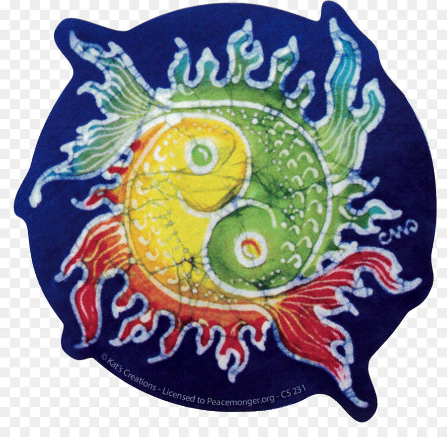 Poisson Yin Yang，Symbole PNG