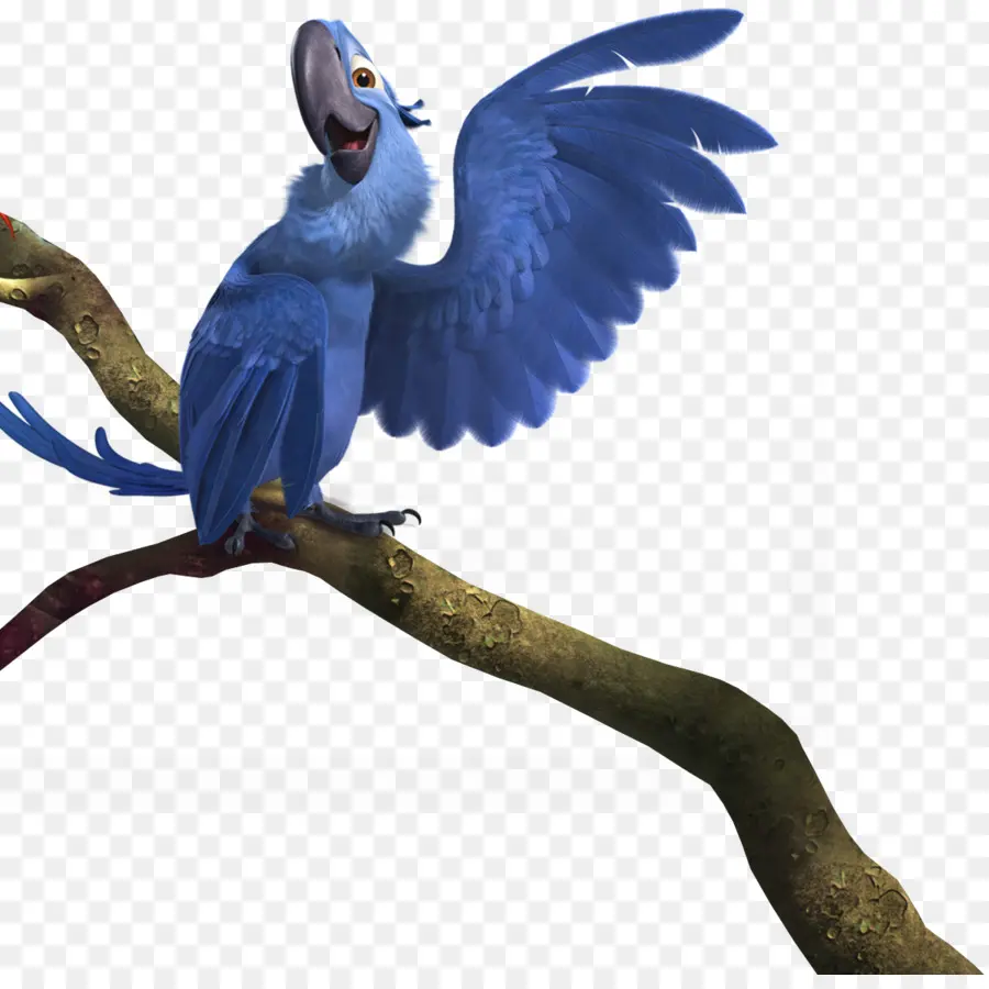 Oiseau Bleu，Dessin Animé PNG