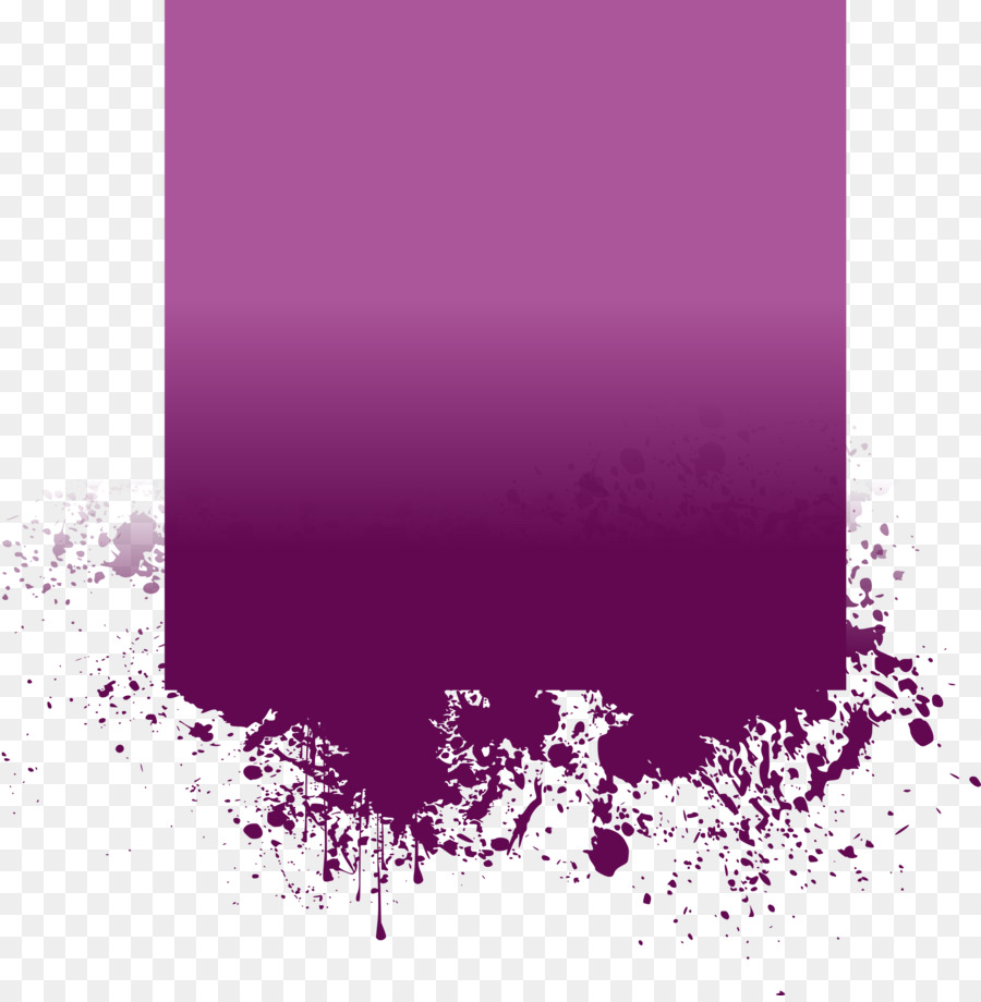 éclaboussure Violette，Pente PNG