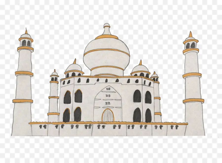 Taj Mahal，Architecture PNG