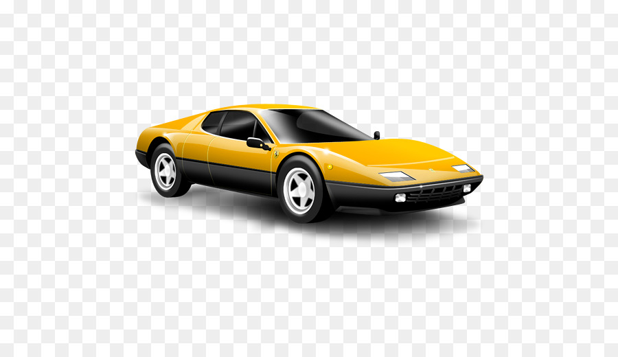 Voiture De Sport Jaune，Véhicule PNG