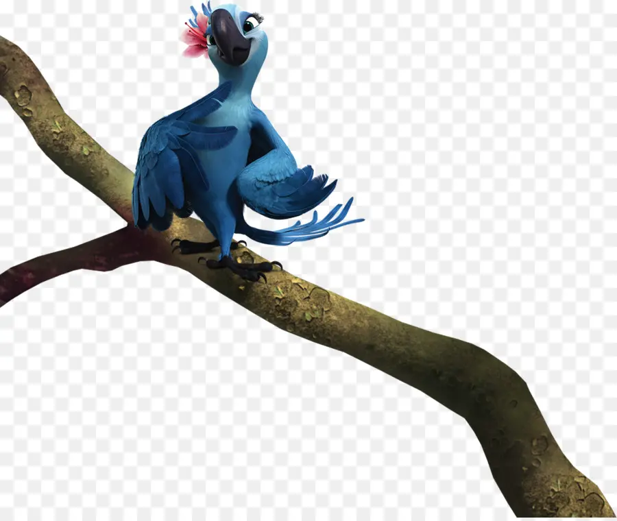 Oiseau Bleu，Dessin Animé PNG