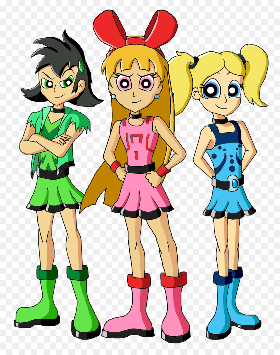 Filles Powerpuff，Personnages PNG