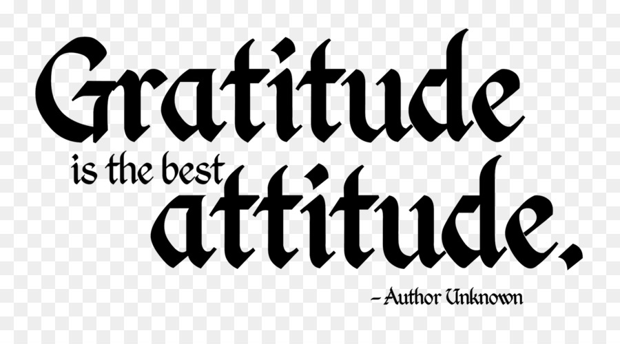 La Gratitude Attitude Citation Png La Gratitude Attitude Citation Transparentes Png Gratuit