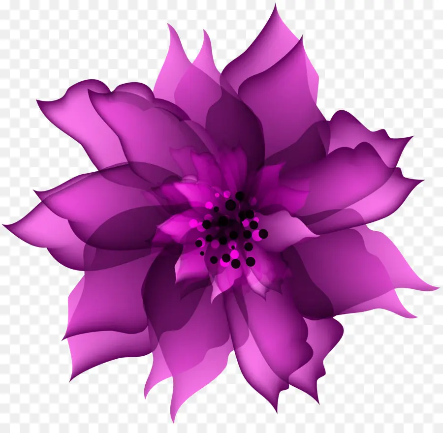 Fleurs，Violet PNG