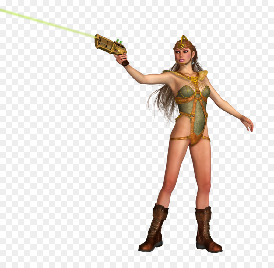 Femme，Pistolet Laser PNG