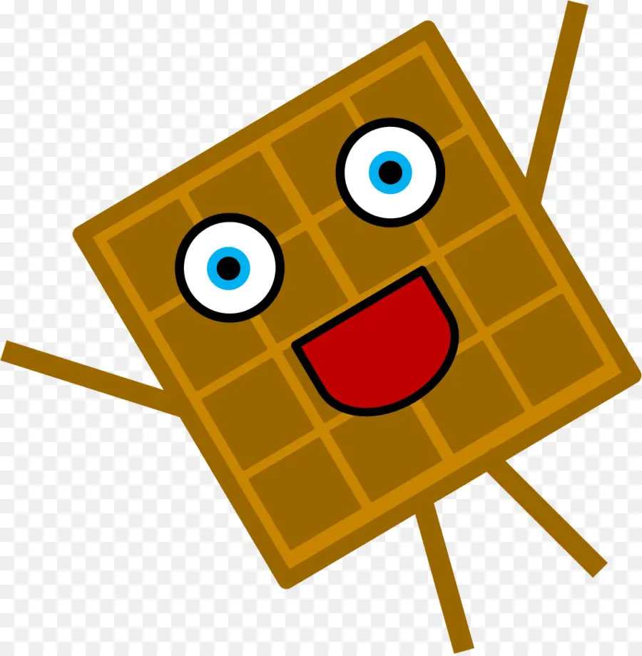 Gaufre De Dessin Animé，Petit Déjeuner PNG