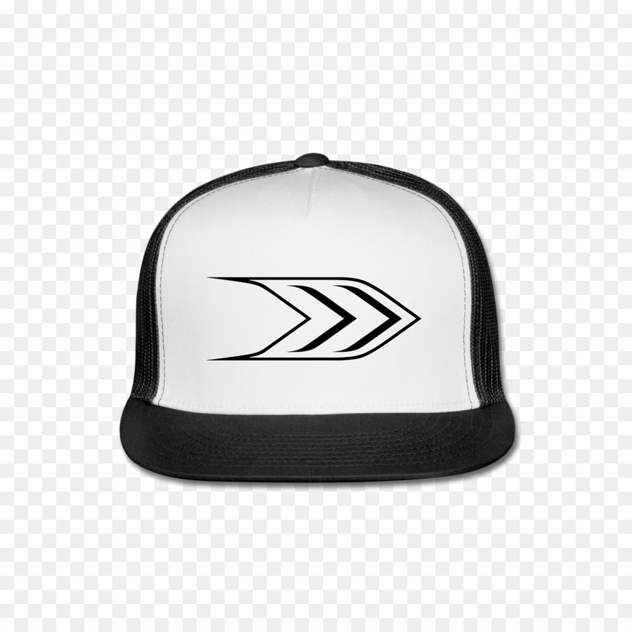 Casquette Noire Et Blanche，Flèche PNG