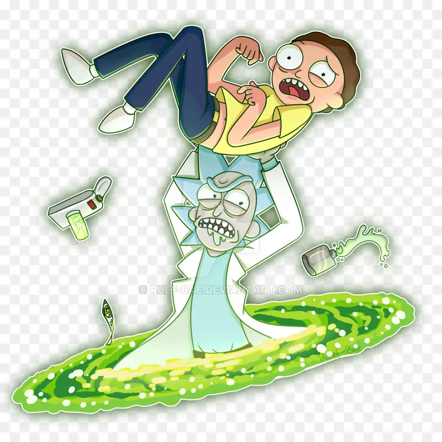 Rick Et Morty，Portail PNG