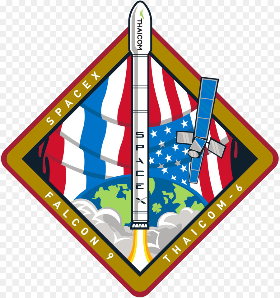 Patch Spacex Falcon 9，Espacex PNG