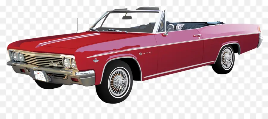 Voiture Ancienne，Rouge PNG