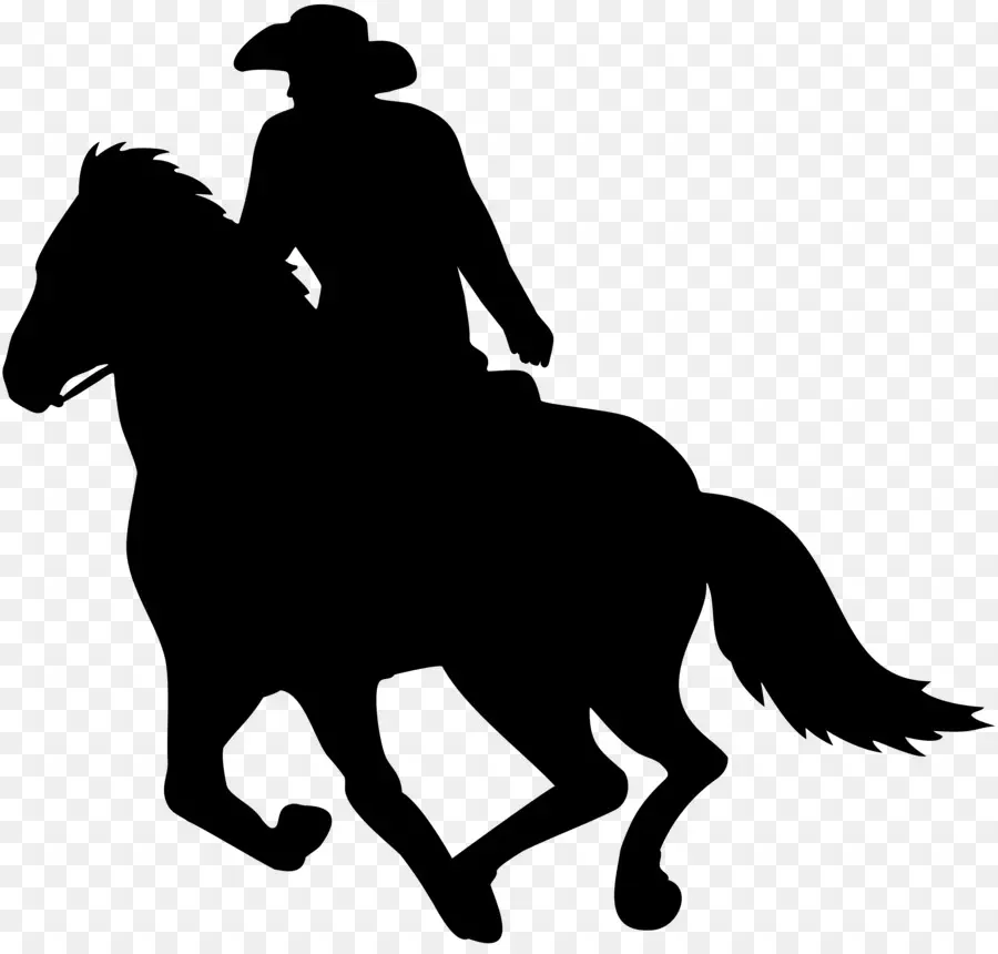 Cow Boy，Silhouette PNG