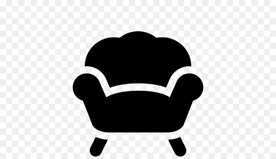 Fauteuil Noir，Siège PNG