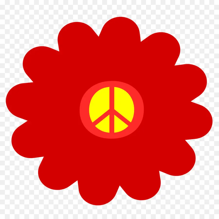 Fleur De Paix，Symbole De Paix PNG