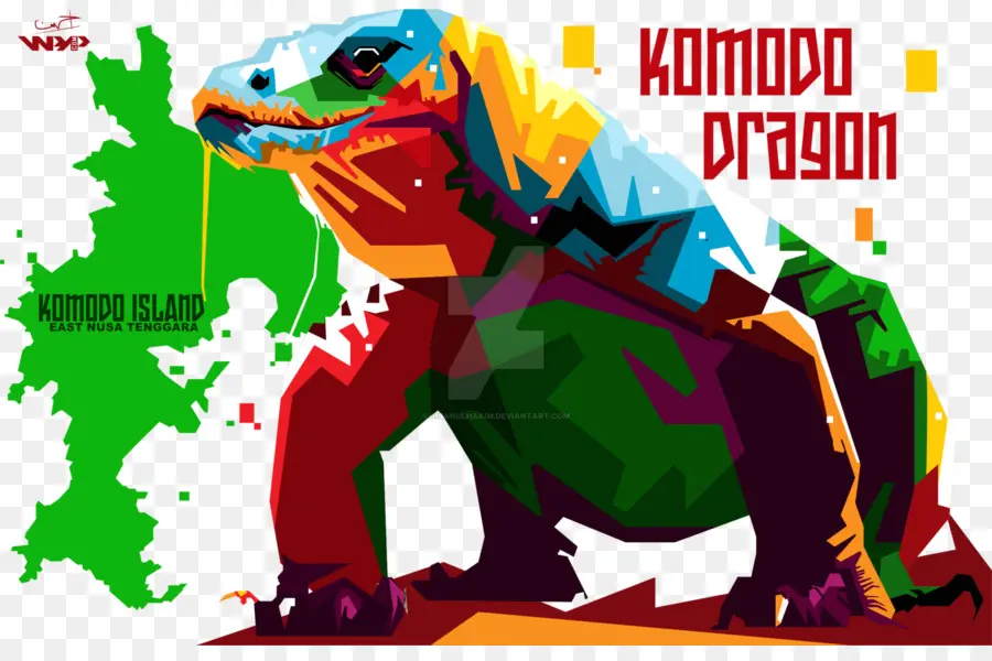 Dragon De Komodo，Île De Komodo PNG