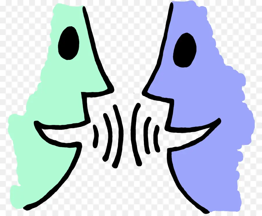 Conversation，Visages PNG