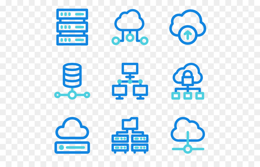 Icônes De Cloud Computing，Nuage PNG