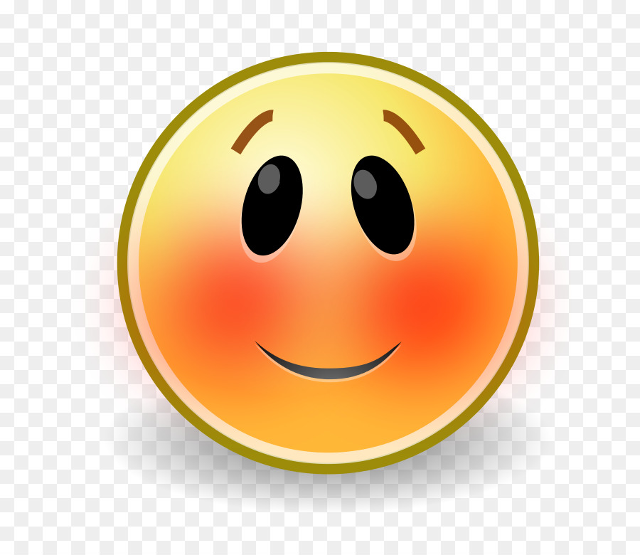 emoji rougir – smiley qui rougit – Genertore2