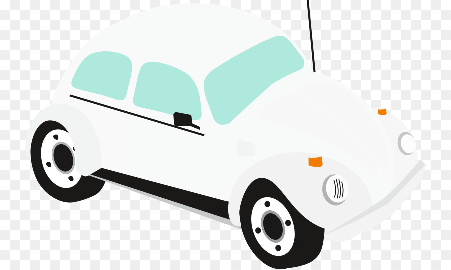 Voiture Décapotable，Bleu PNG