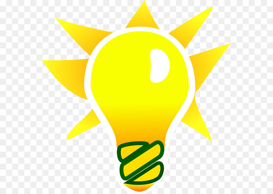 Ampoule Avec Soleil，Énergie PNG