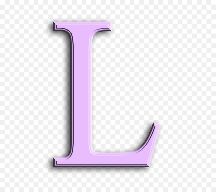 Lettre Rose L，Alphabet PNG