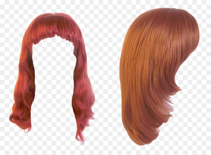 Perruques Rouges，Cheveux PNG