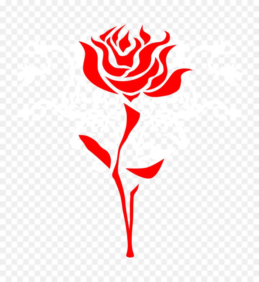 Rose Rouge，Romantique PNG