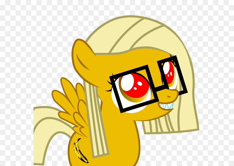 Poney De Dessin Animé，Lunettes PNG