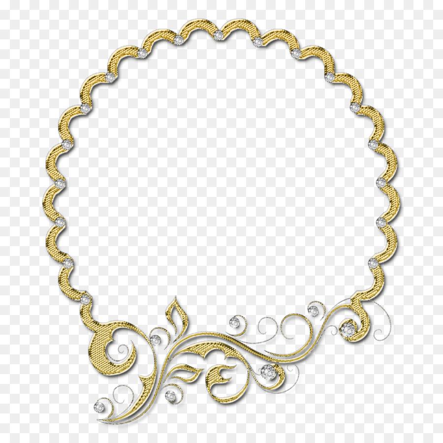 Cadre Décoratif，Rond PNG