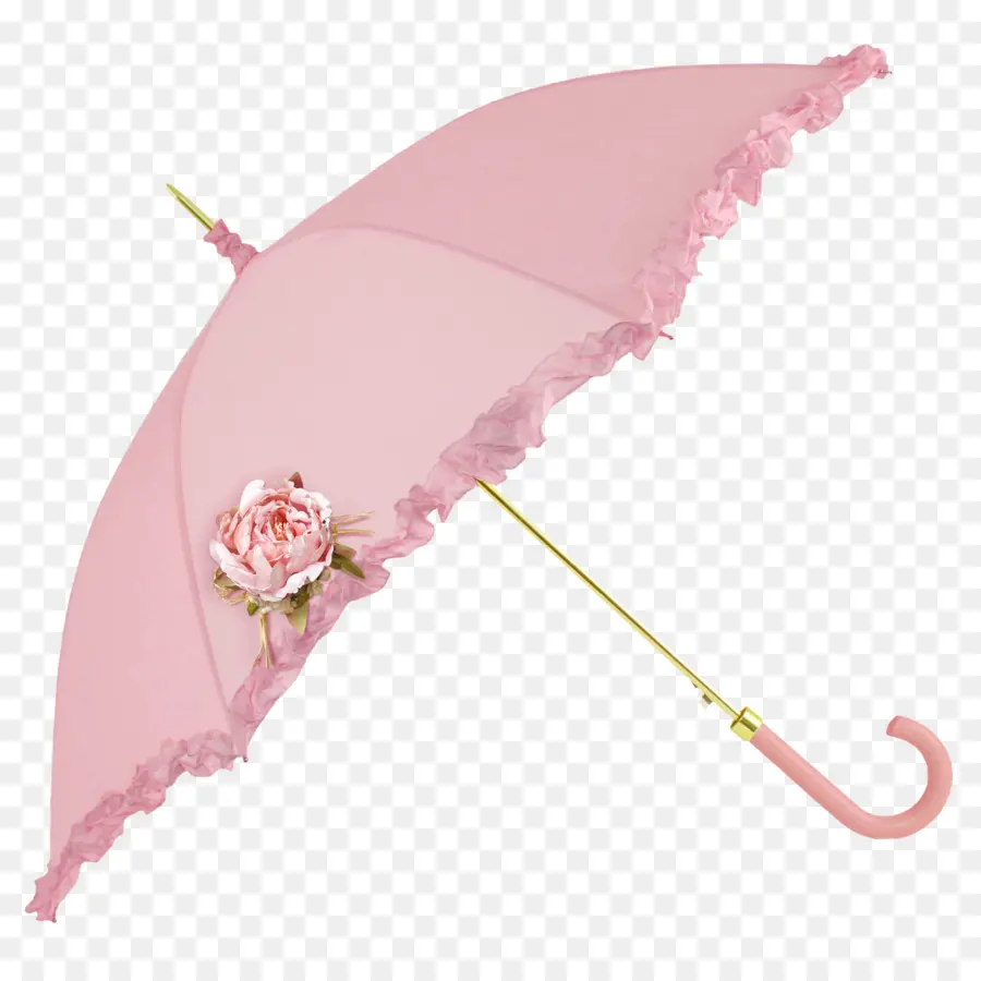 Parapluie，Rose PNG