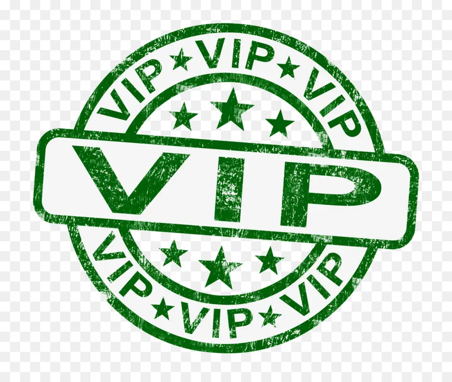 Timbre Vip，Vert PNG