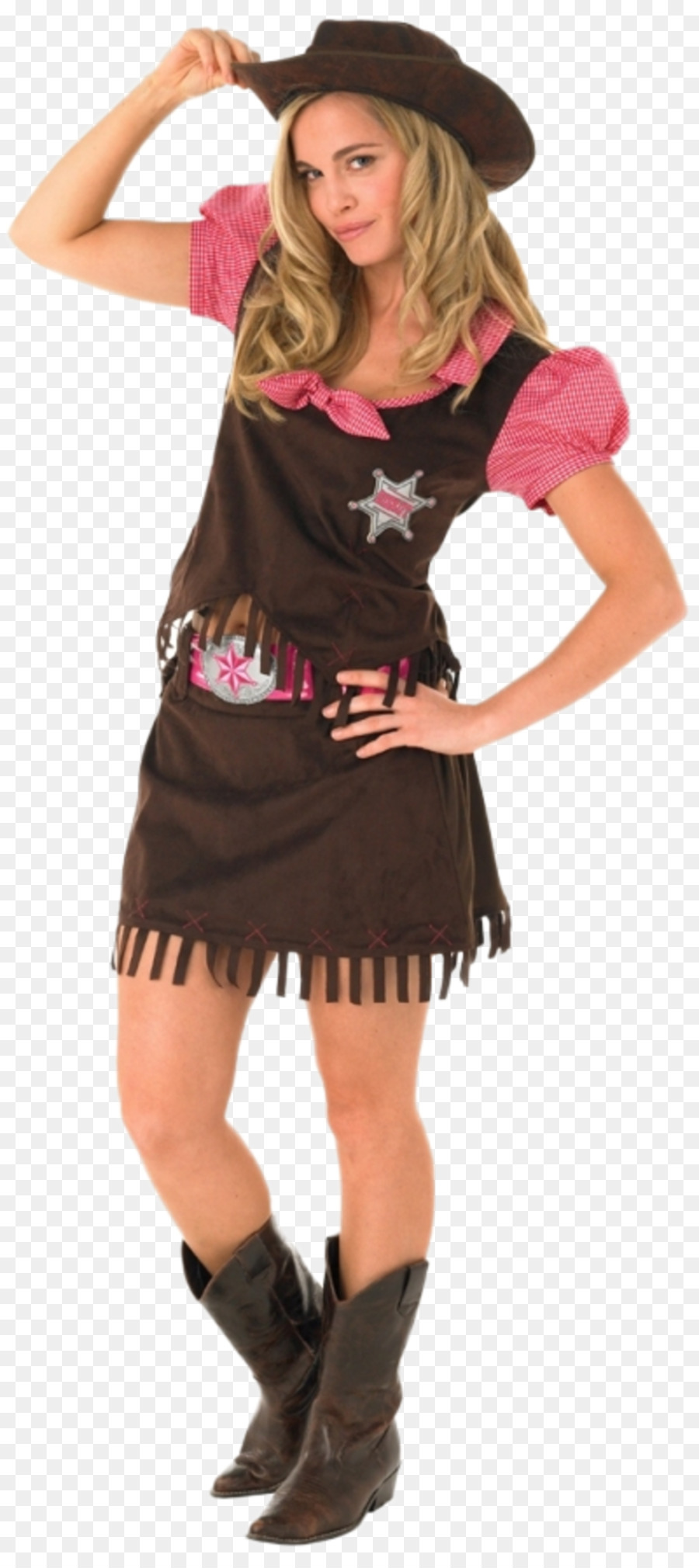 Costume De Cow Girl，Chapeau PNG