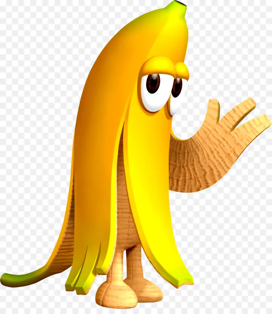 Personnage De Banane，Fruit PNG