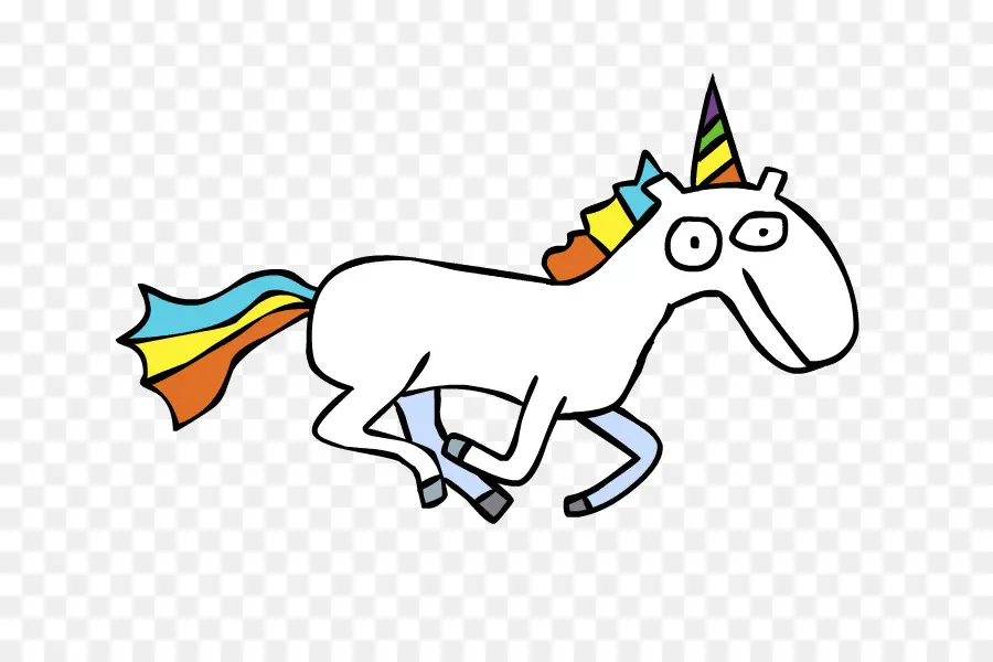 Licorne De Dessin Animé，Mythique PNG