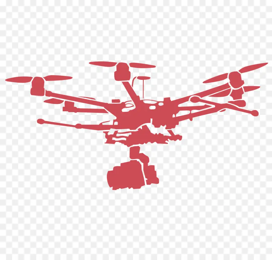 Drone Rouge，Caméra PNG